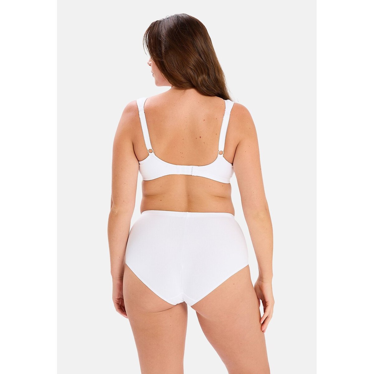 Reggiseno senza ferretti Jeanne bianco, SANS COMPLEXE