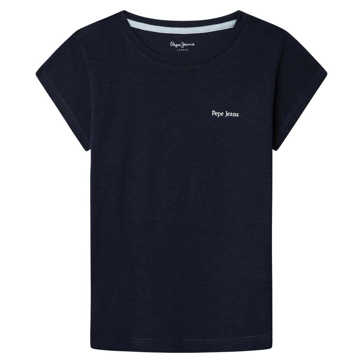 T-Shirt À Coupe Décontractée Avec Imprimé Au Dos marine, PEPE JEANS