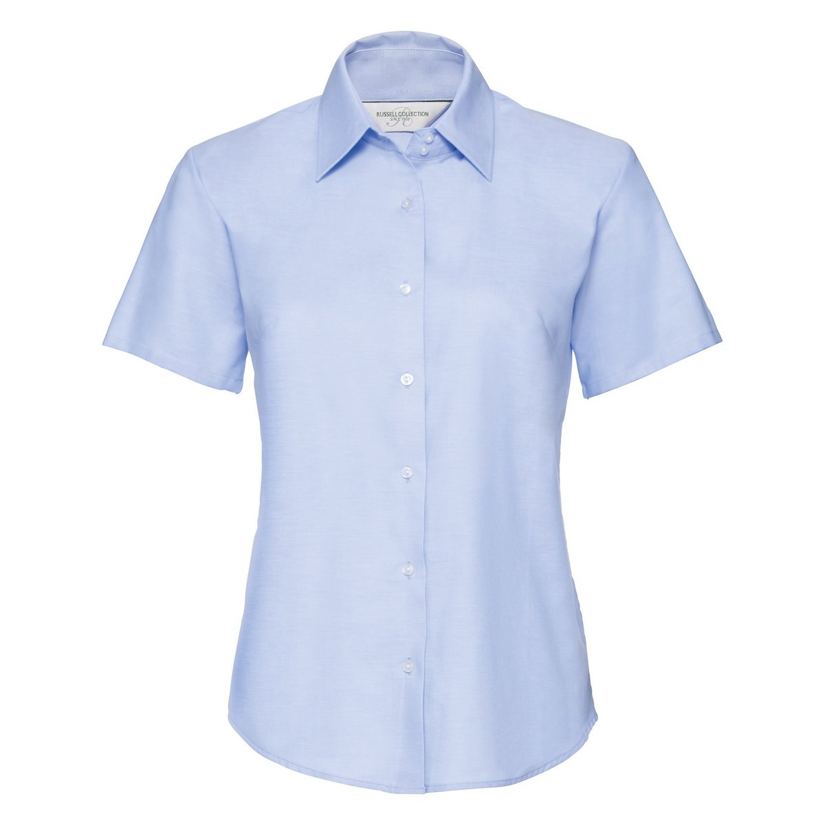 Chemisier à manches courtes COLLECTION bleu clair, RUSSELL