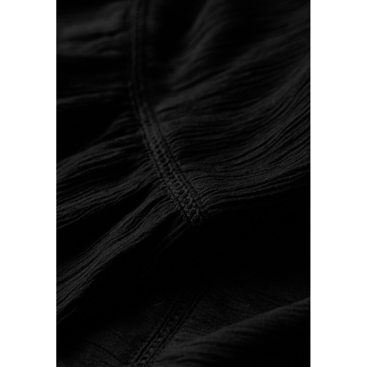 Robe longue dos nu à nouer noir, SUPERDRY