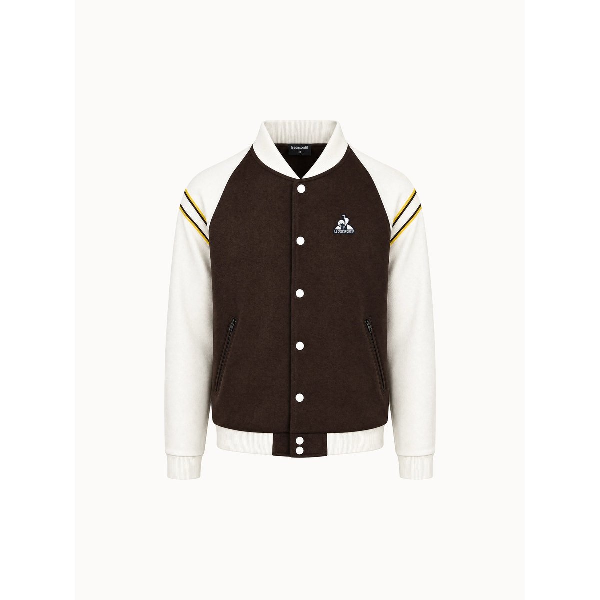 Bomber Unisexe Héritage marron, LE COQ SPORTIF