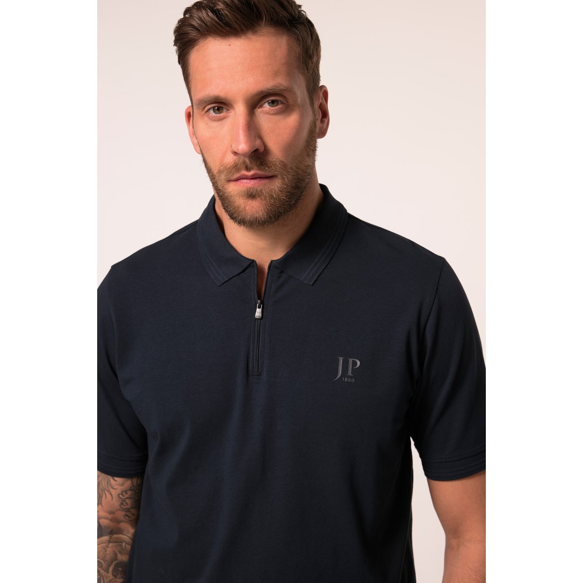 Polo FLEXNAMIC® bleu marine, JP1880