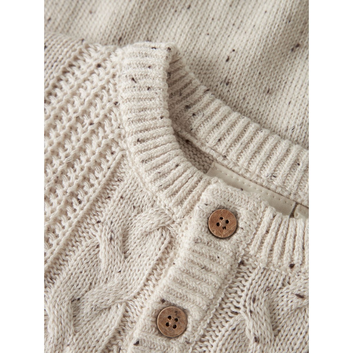 Pull En Maille blanc - turtledove1, NAME IT