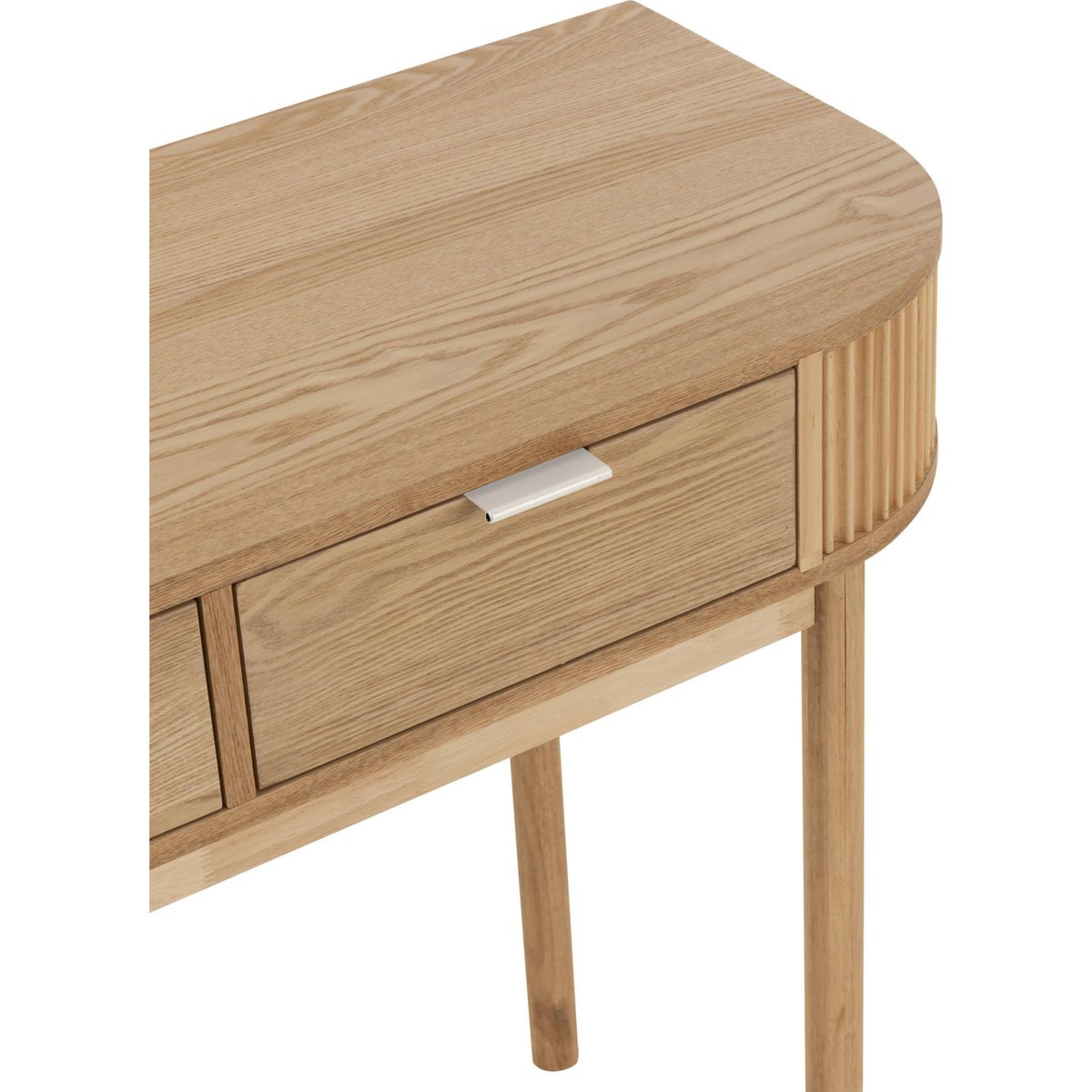 Console d'entrée en bois avec tiroirs design épuré bois naturel clair chaleureux, RECOLLECTION