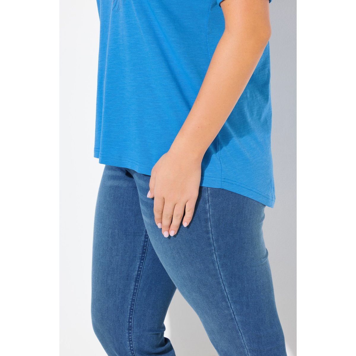 T-shirt oversize bleu pétrole, ULLA POPKEN