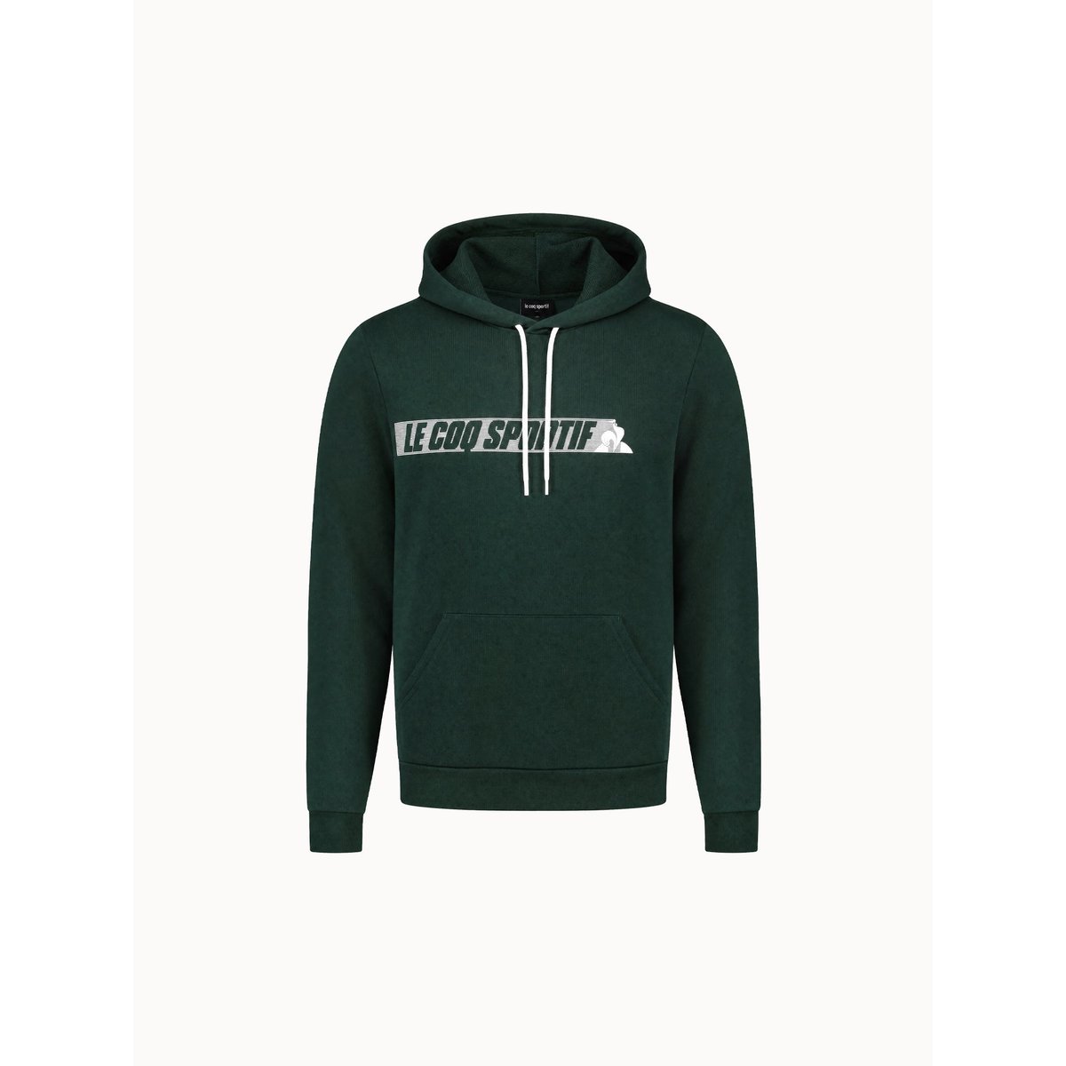 Sweat à capuche Contemporain vert, LE COQ SPORTIF