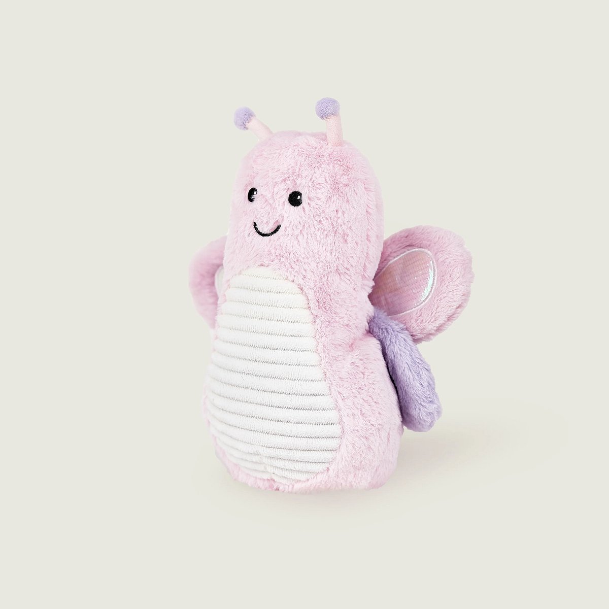Peluche Bouillotte Papillon Junior rose, WARMIES