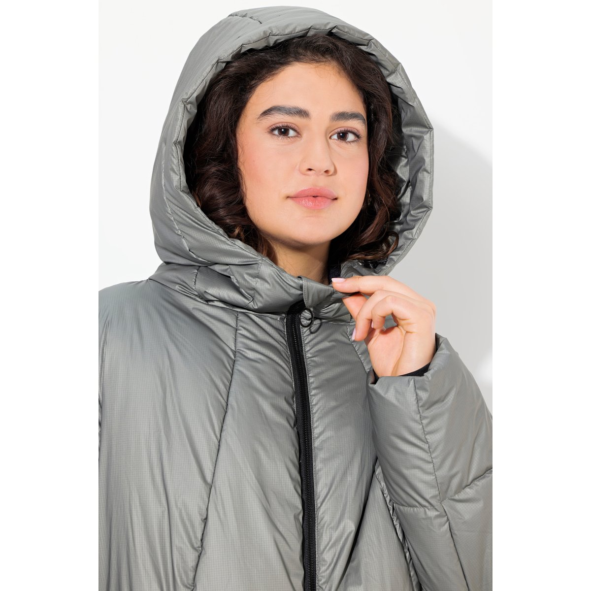 Manteau matelassé gris moyen, ULLA POPKEN