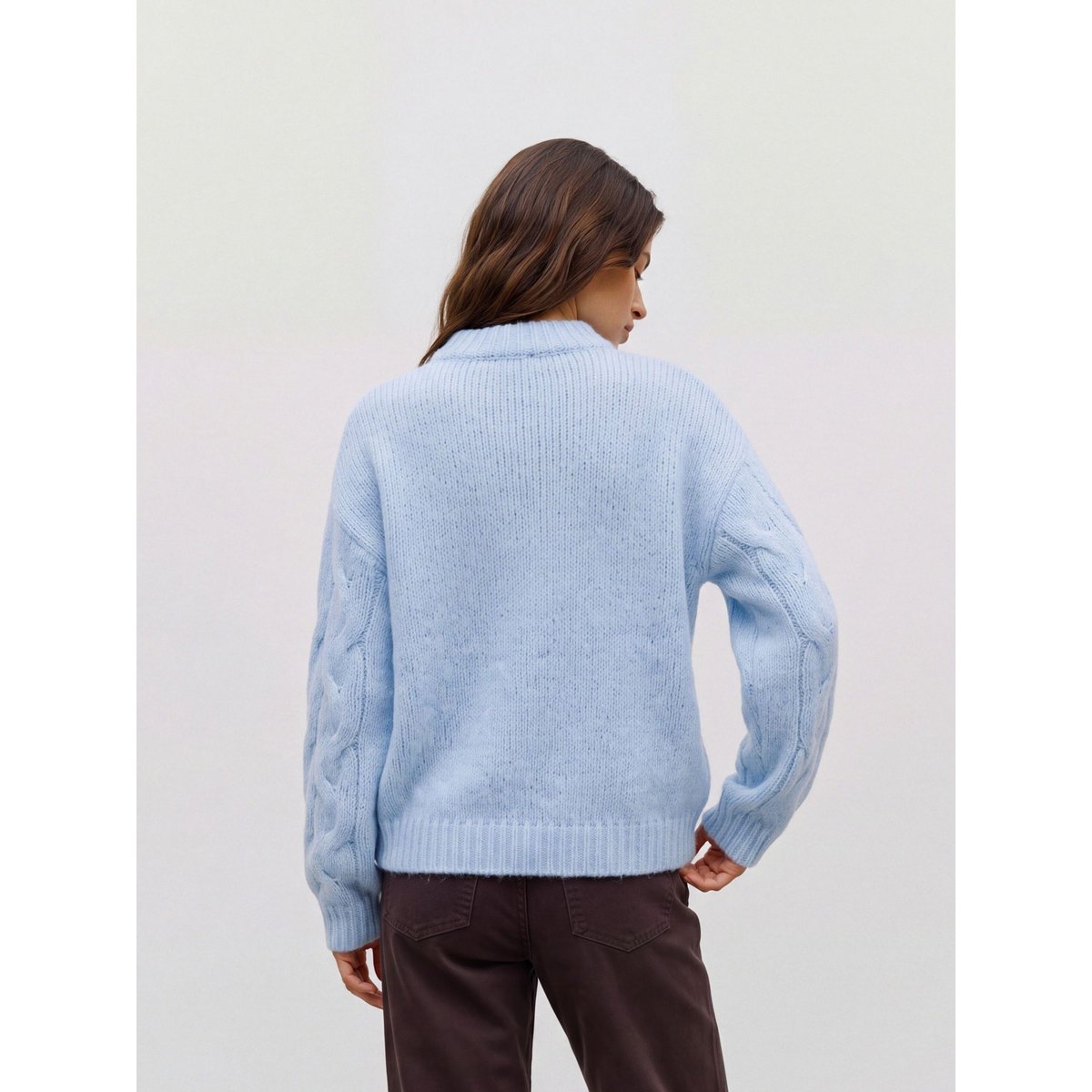 Pull En Maille cashmere blue, VERO MODA
