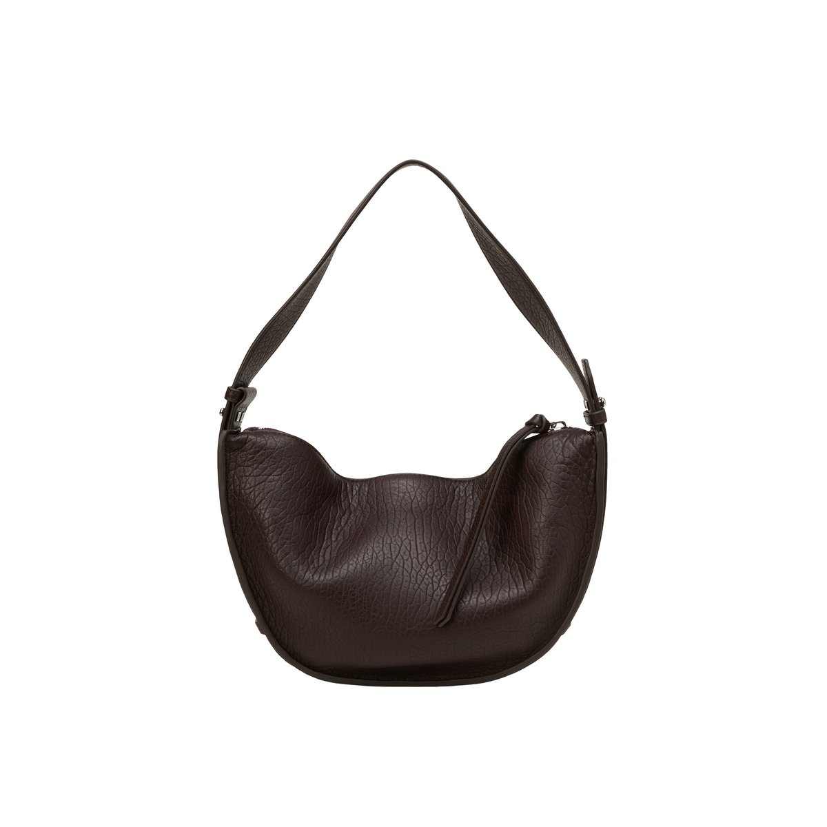 Sac à bandoulière medium en slouchy shape avec fond fixe rouge fonce, MARC O'POLO