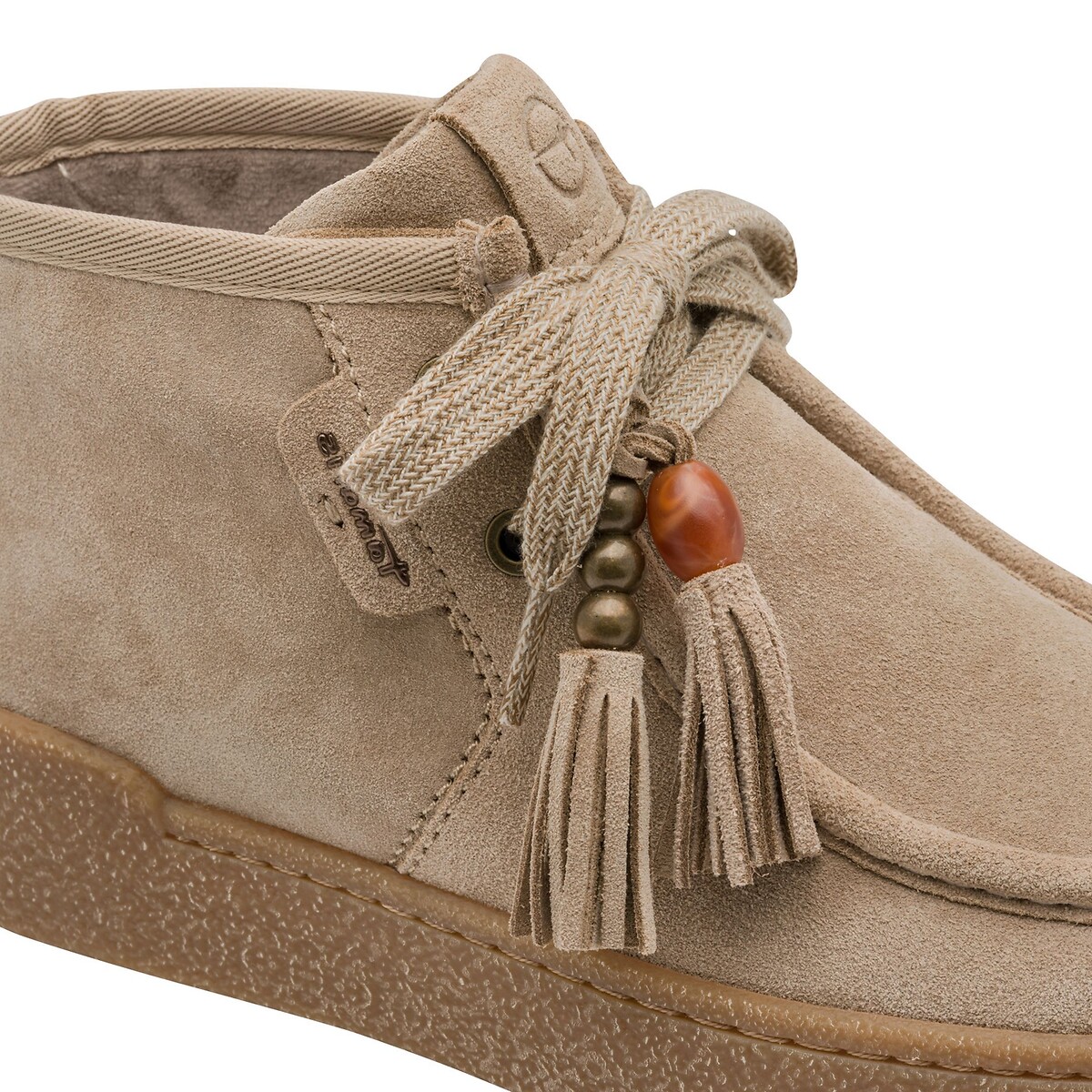 Scarpe alte in camoscio talpa, TAMARIS