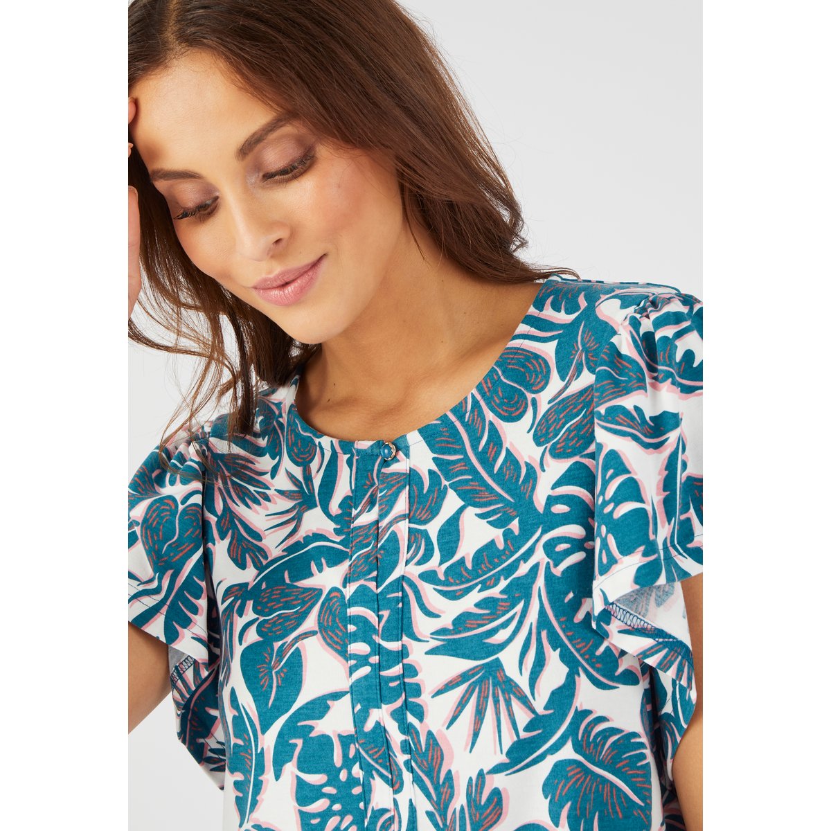 T-shirt Climatyl vert feuillage, DAMART