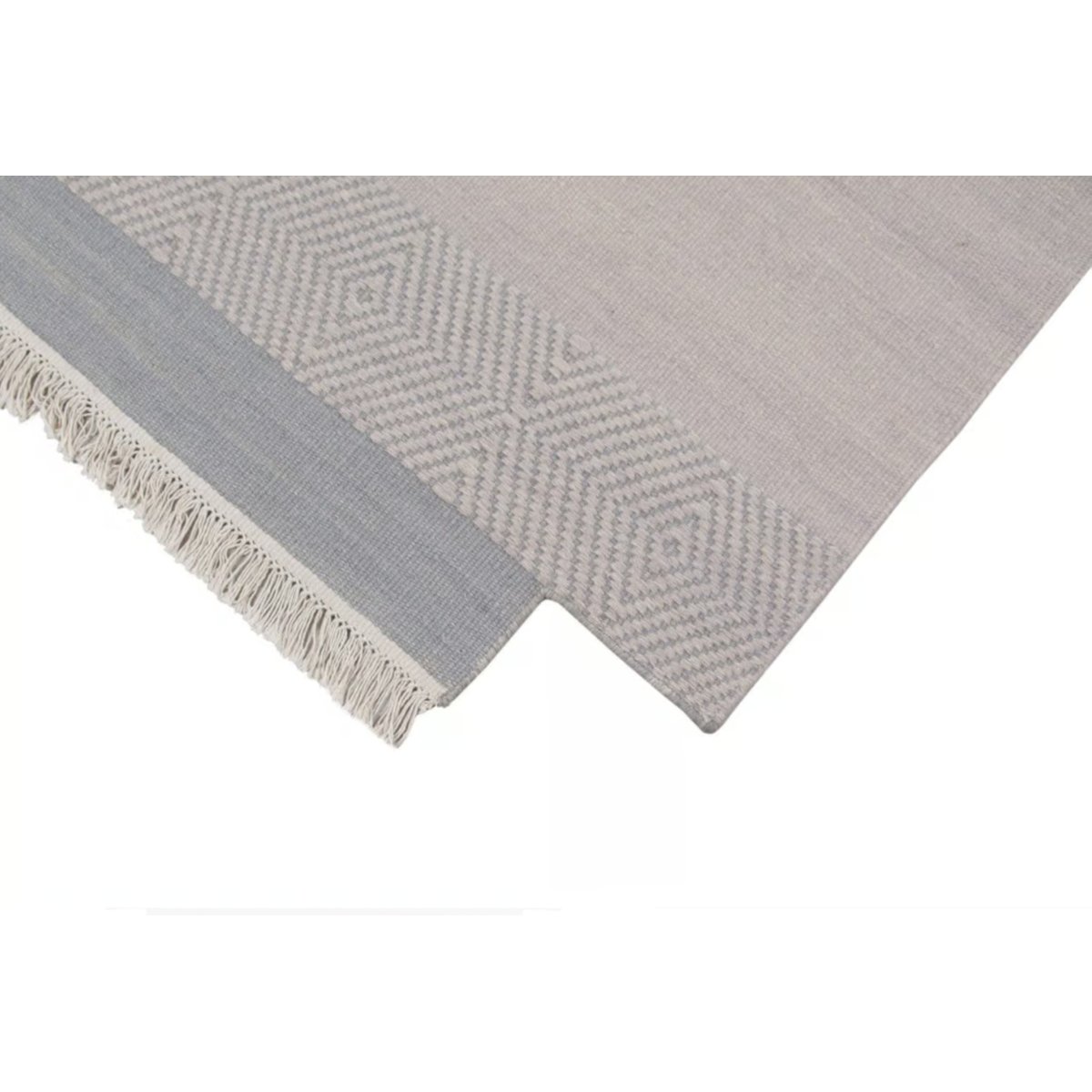 Tapis Kilim authentique en laine SALA bleu, NOVATREND