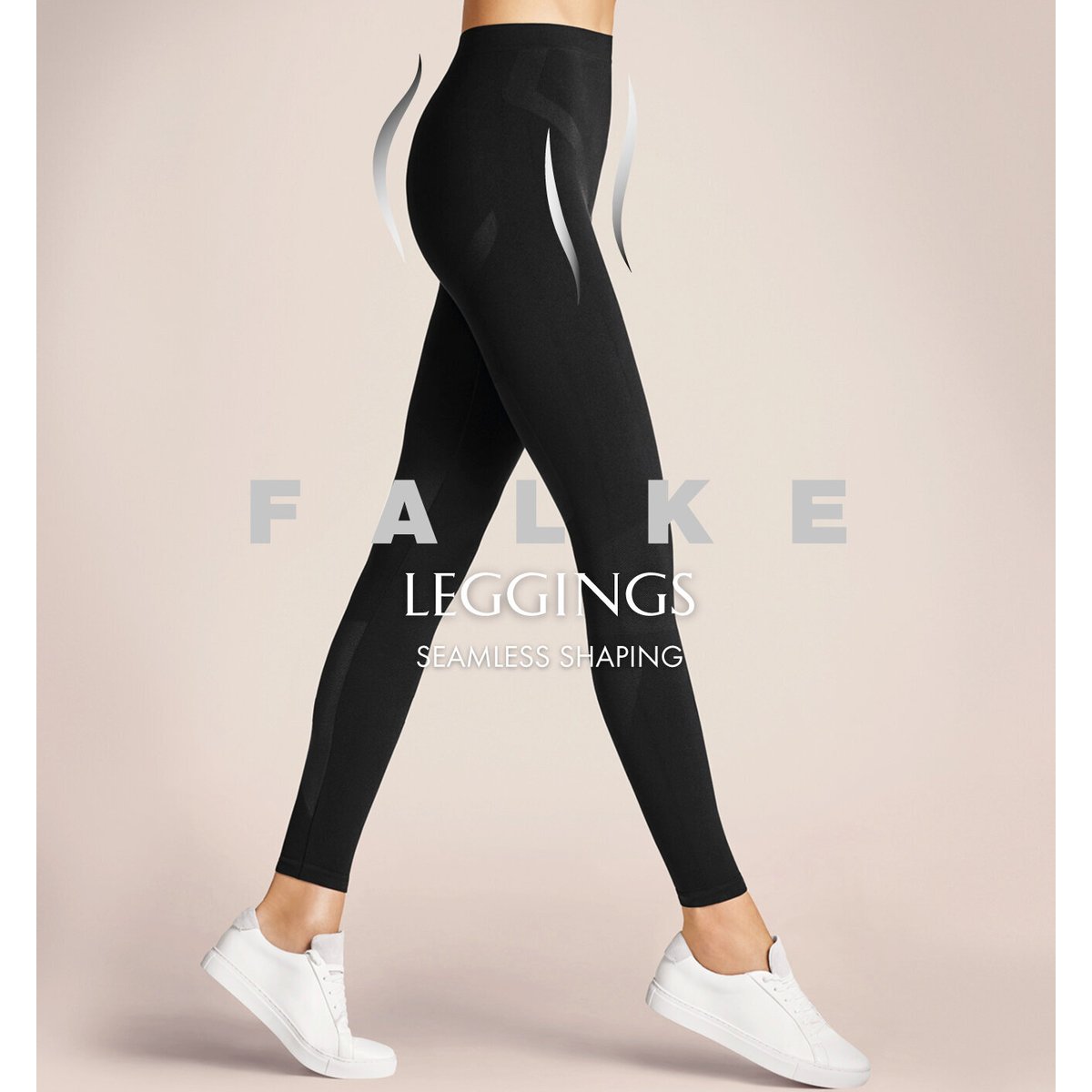 Legging Seamless Shaping Opaque noir, FALKE