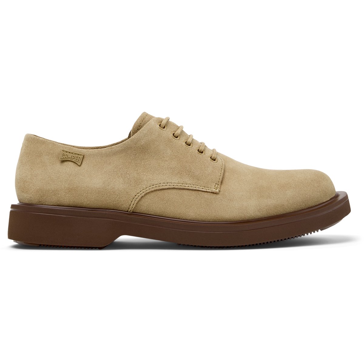 Derbies Norman Suede Leather bleu foncé, CAMPER