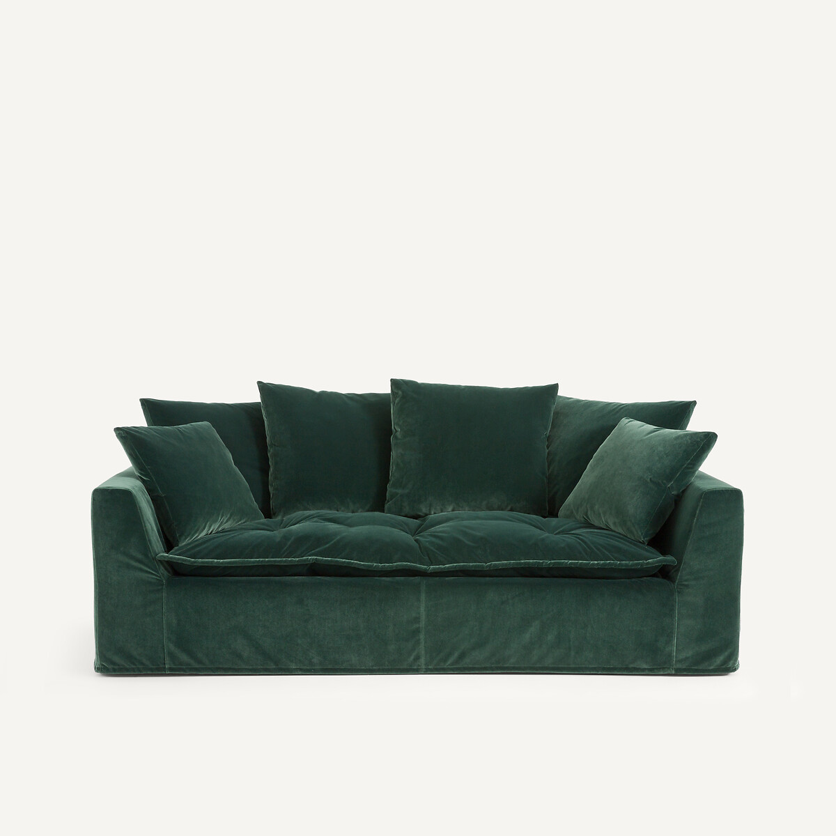 Fluwelen bank, OTAVIA groen , AM.PM