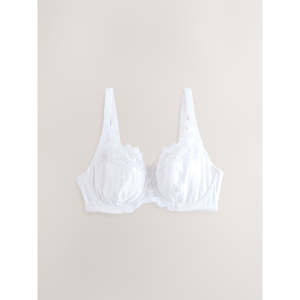 Soutien-gorge modal et dentelle dd+, lot de 2 bleu marine / blanc, NEXT