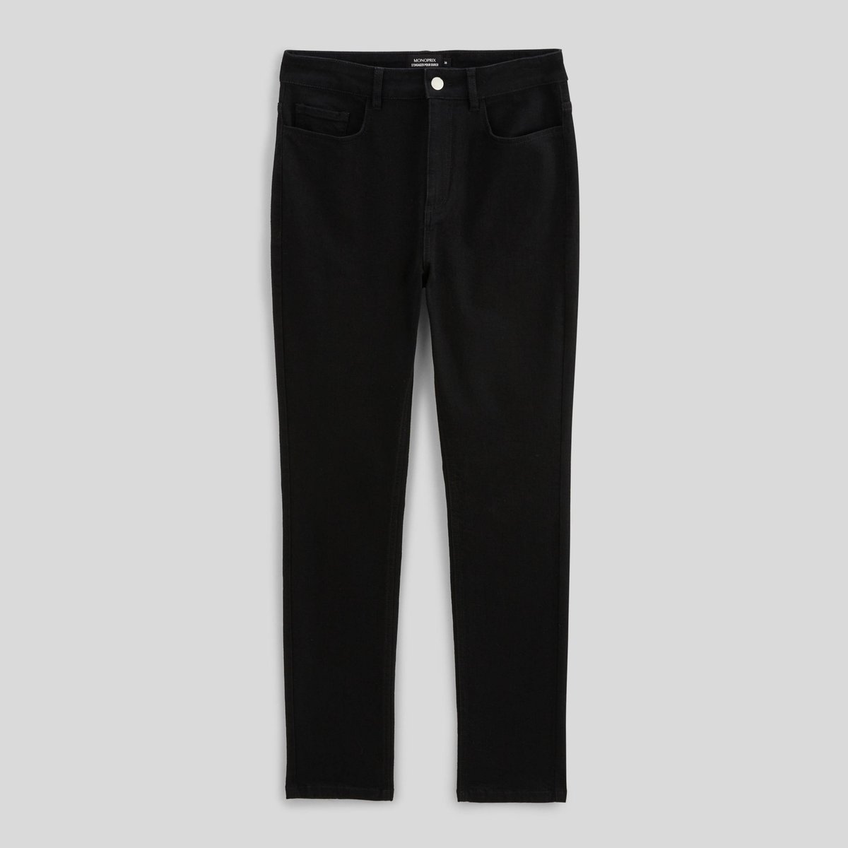 Jean slim noir, MONOPRIX