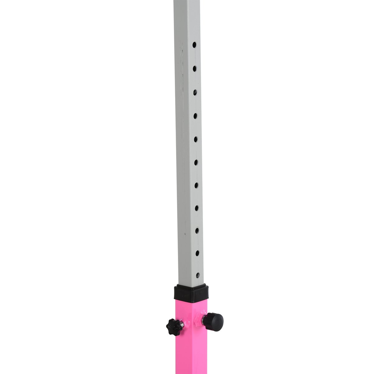 Barre de gymnastique pour enfants Acier Rose rose, HOMCOM