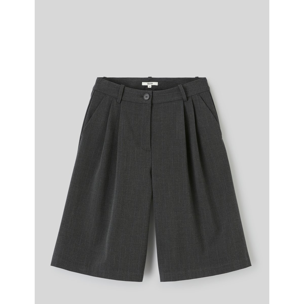 Bermuda tailleur gris anthracite, BZB