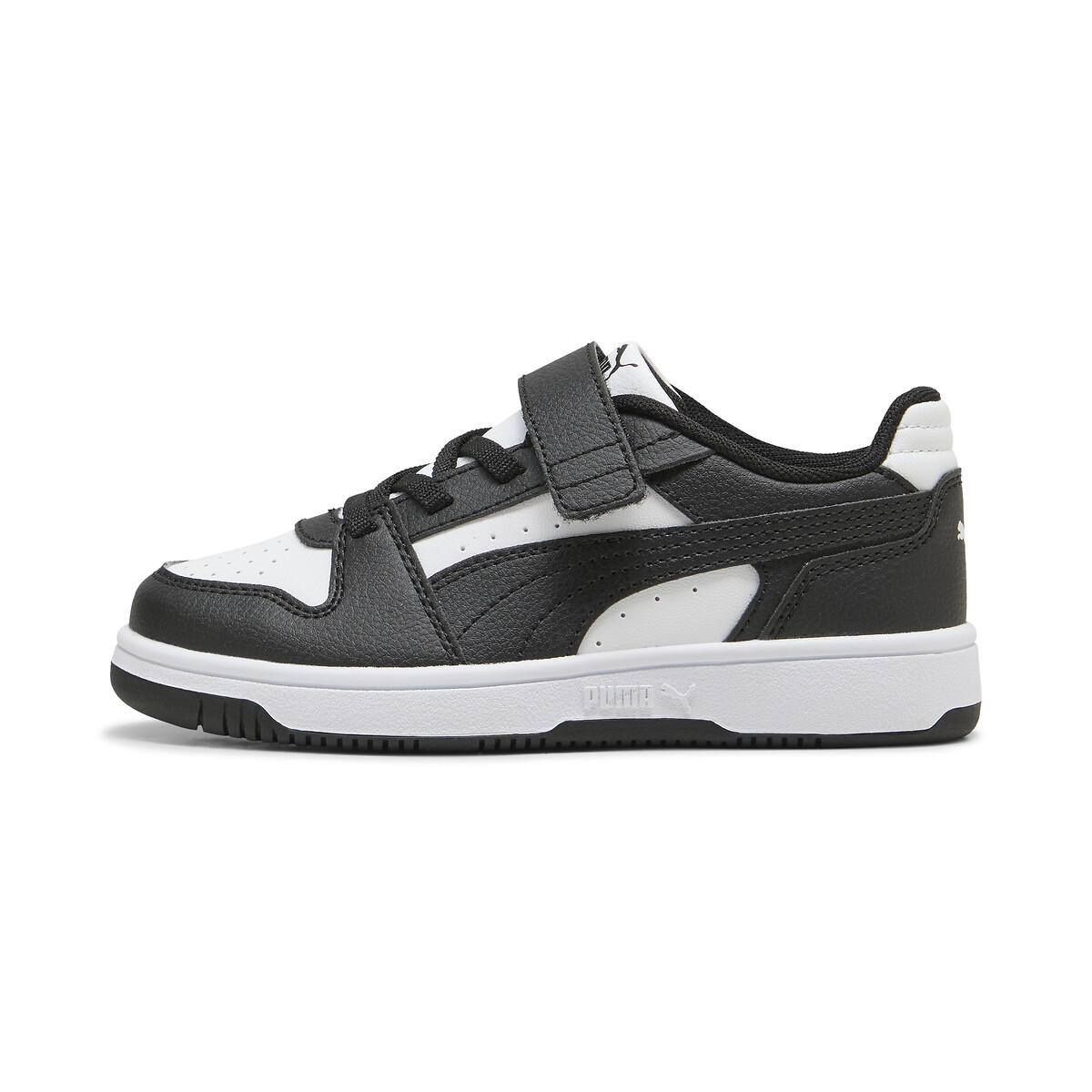 Baskets basses REBOUND SLAM LO blanc/noir, PUMA