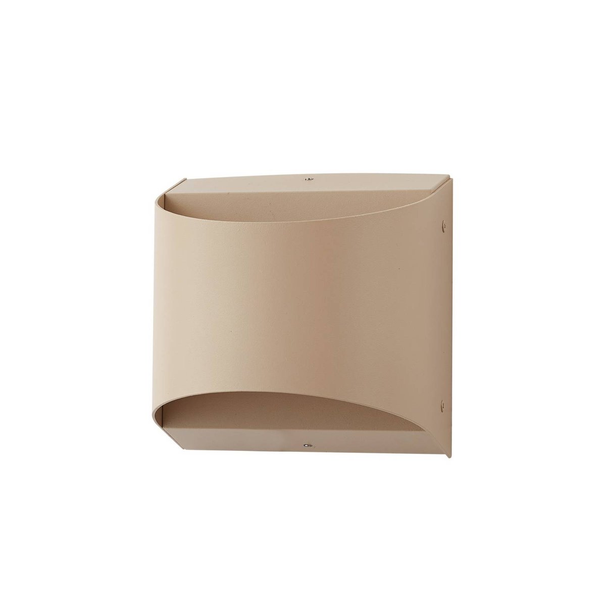 Applique extérieure en aluminium moderneLED beige, LINDBY