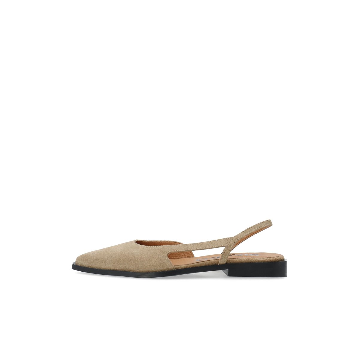 Chaussures À Bride Arrière sand1, BIANCO