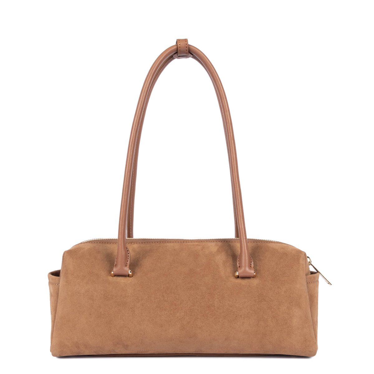 Sac rectangle SUÈDE CUBE camel, LANCASTER