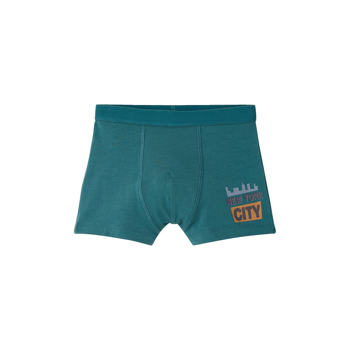 Lot de 5 boxers anthracite, VERTBAUDET