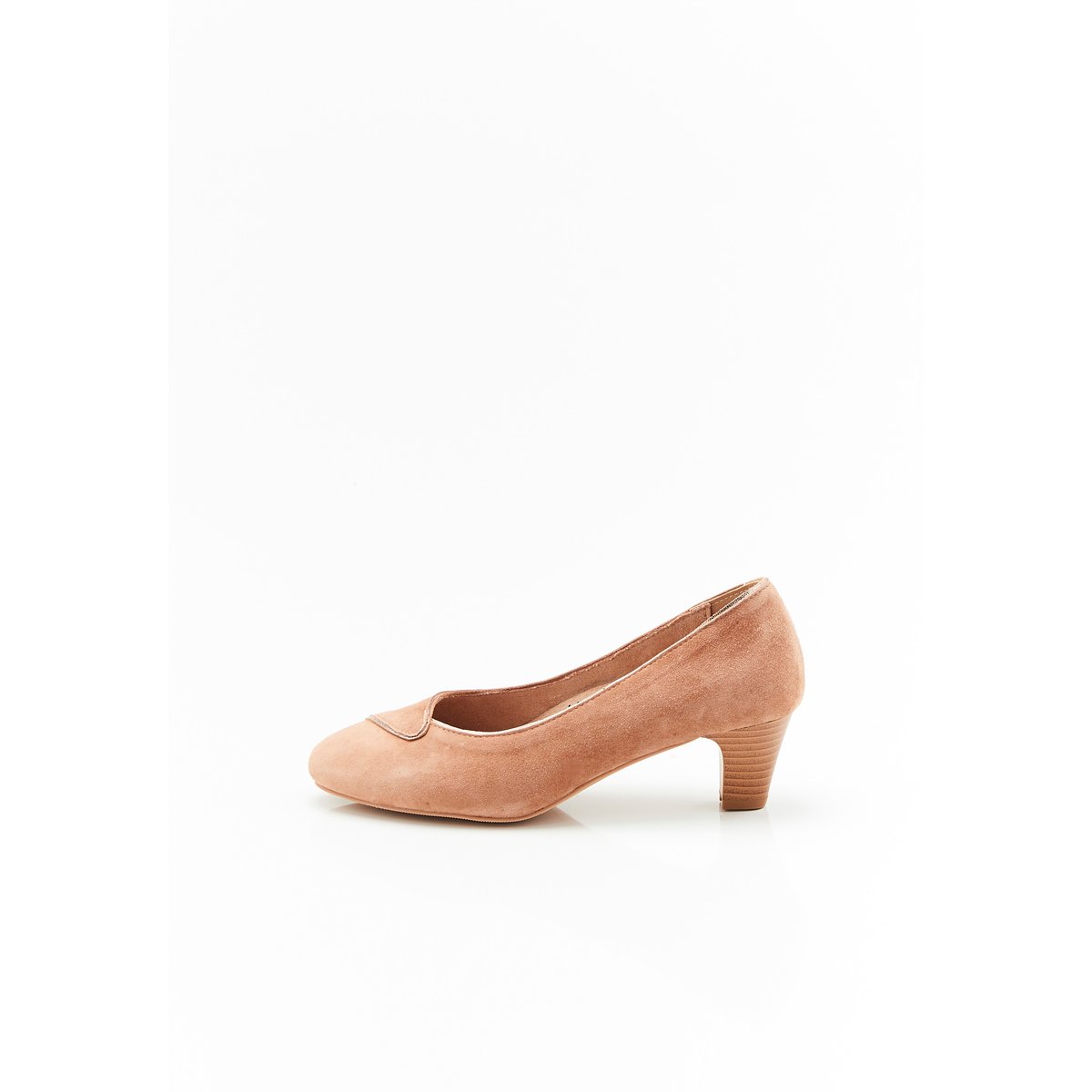 Escarpins fantaisie marron camel, DAMART