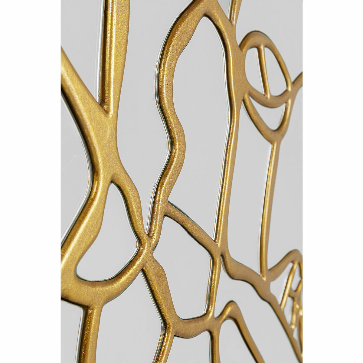 Pezzi specchio da parete oro Ø100cm specchio, KARE DESIGN