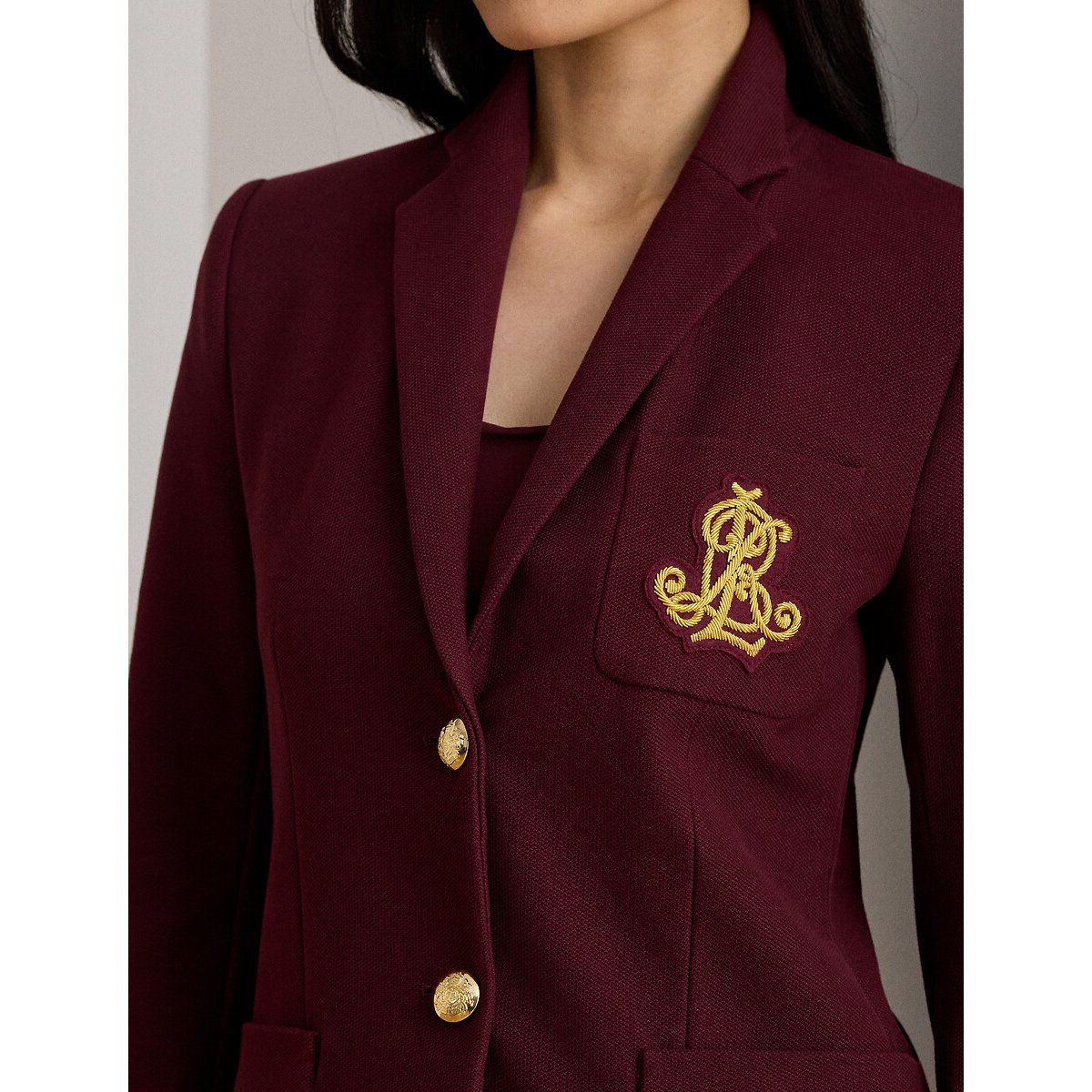 Veste blazer, ANFISA bordeaux, LAUREN RALPH LAUREN