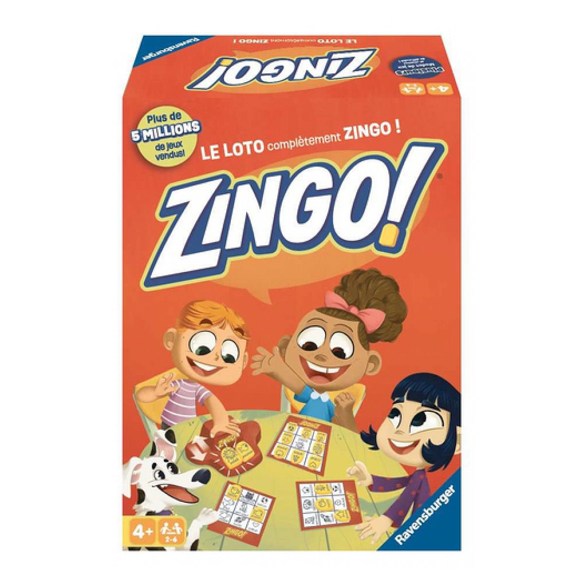 Ravensburger Zingo jeu de loto couleur unique, RAVENSBURGER