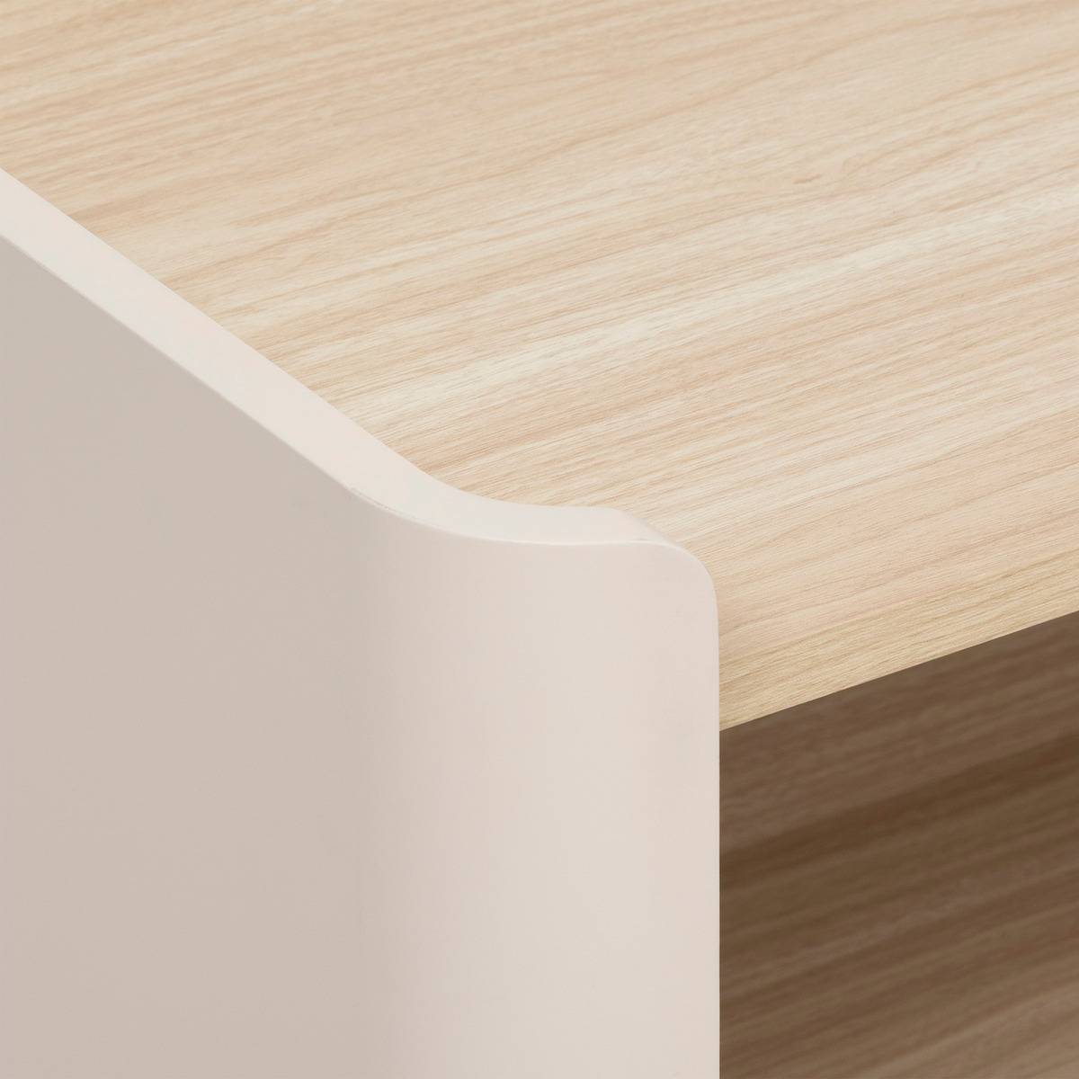 Buffet 2 portes aux angles arrondis ROUNDY ivoire, 5FIVE SIMPLY SMART