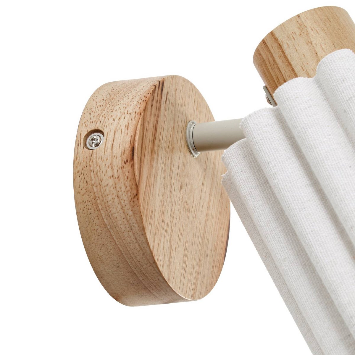 Applique en bois moderne, Shiloh bois clair, beige, LINDBY