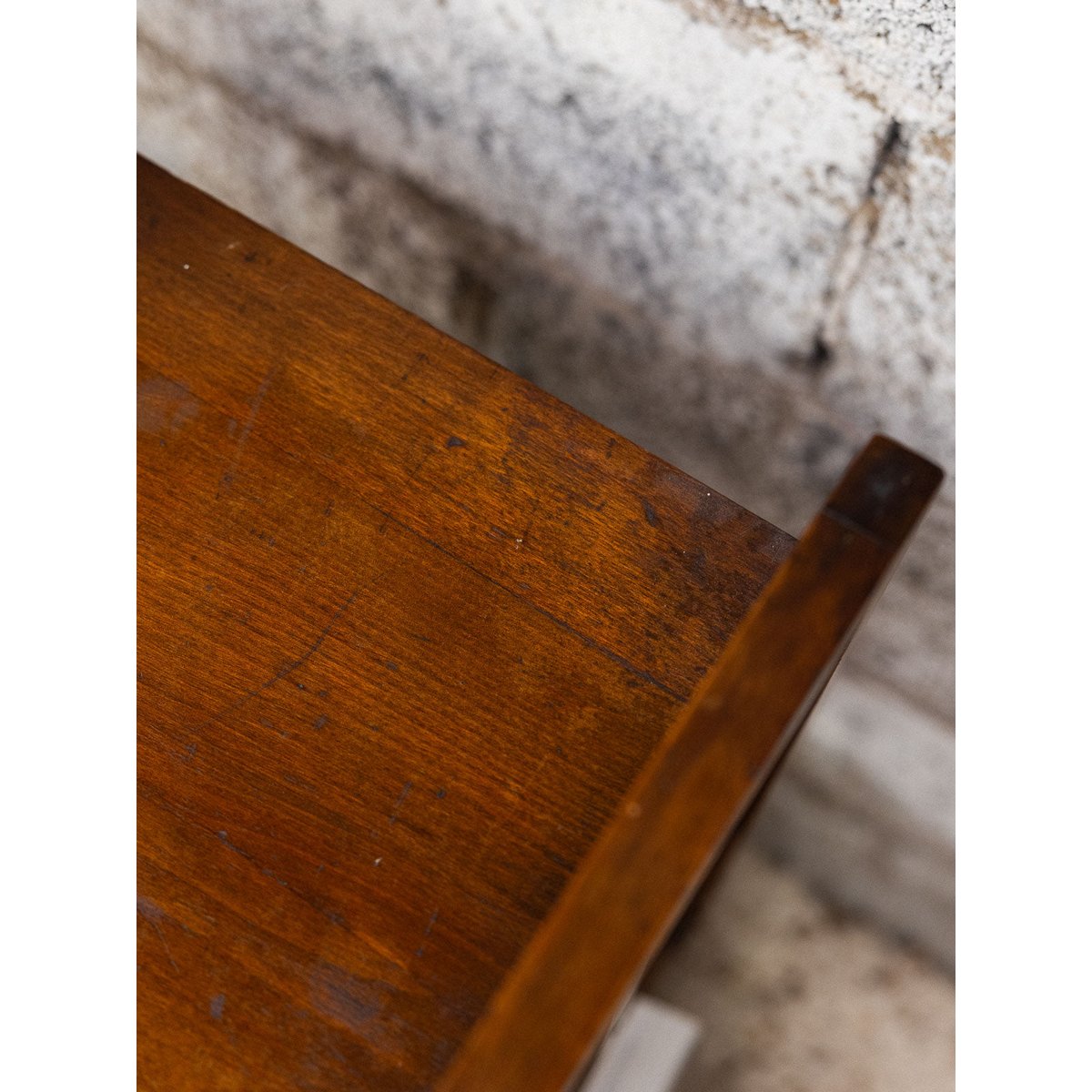 Jolie étagère en bois Isabelle N°322 - Bon état bleu foncé, DEBONGOUT