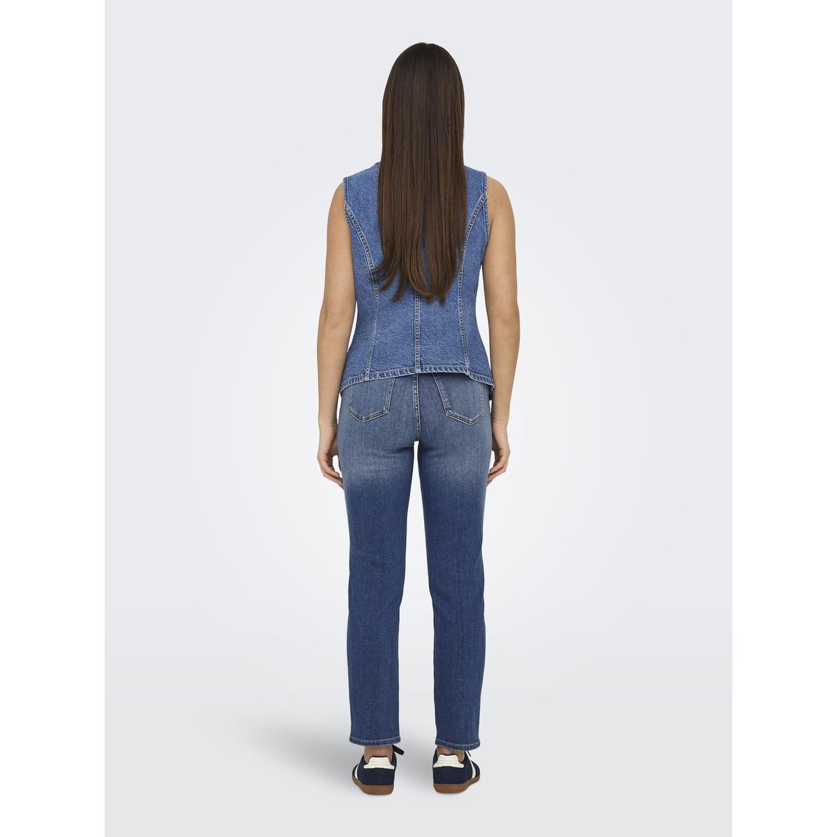 Top medium blue denim, ONLY