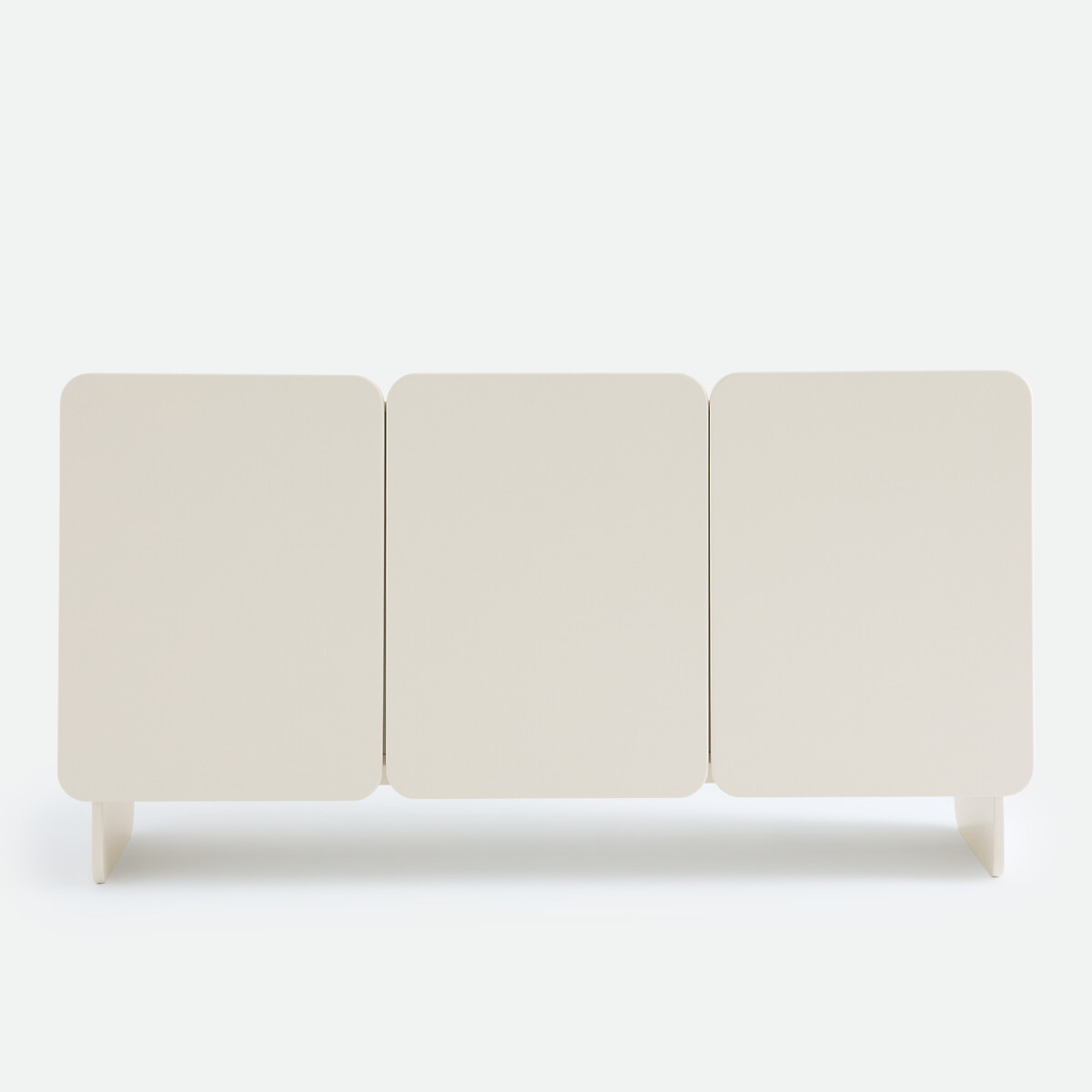 Buffet laqué mat, 3 portes, CESCO ecru, LA REDOUTE INTERIEURS