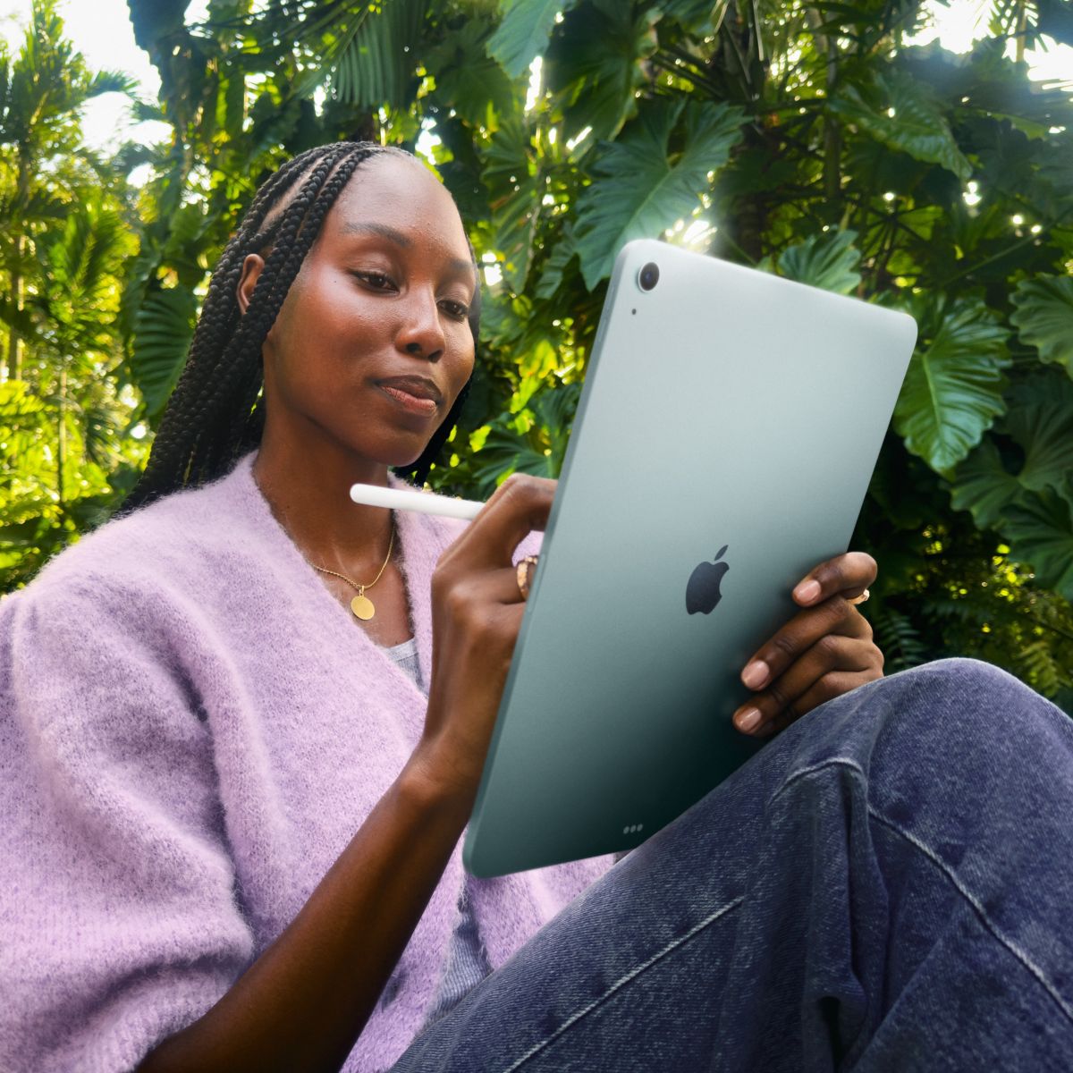 Tablette Apple Air 11 M4 256Go Gris Sidéral Cellu 2026 gris, APPLE