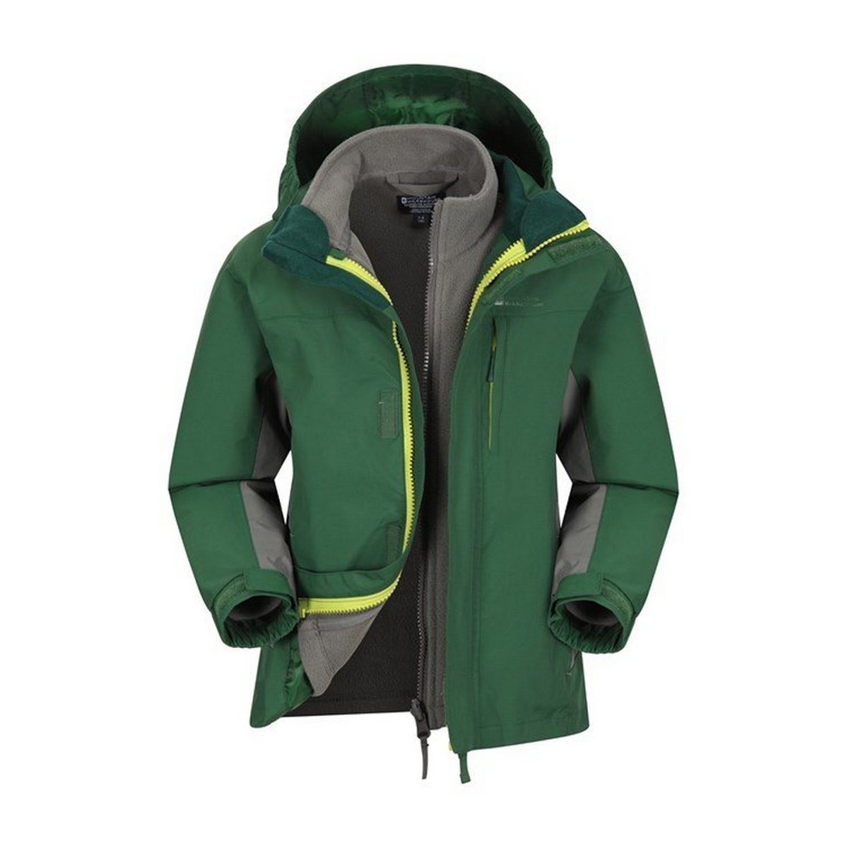 Veste imperméable CANNONBALL kaki, MOUNTAIN WAREHOUSE