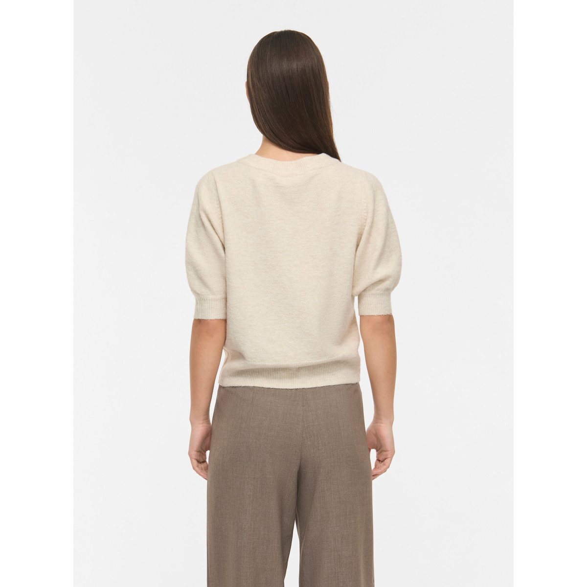 Top En Maille beige - birch1, VILA