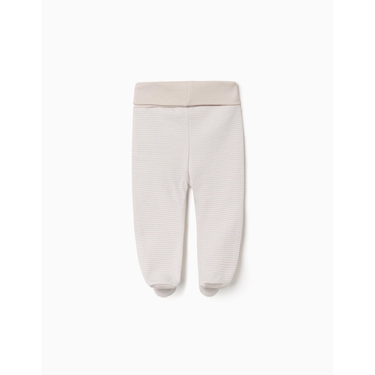 Lot de 3 pantalons à pieds en coton blanc, ZIPPY