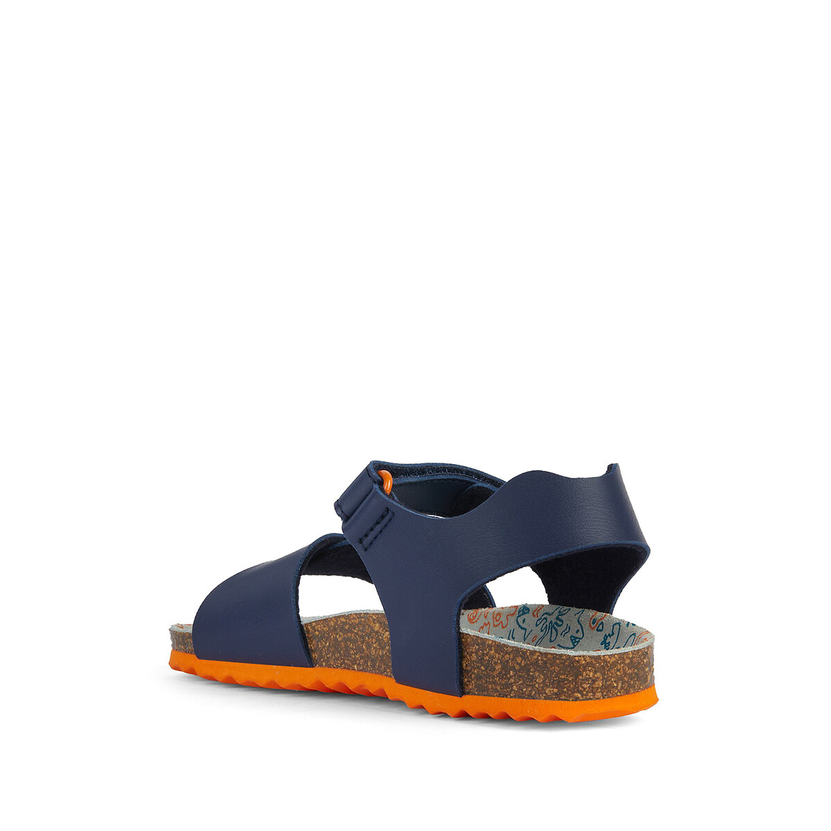 Sandales Ghita bleu/orange, GEOX
