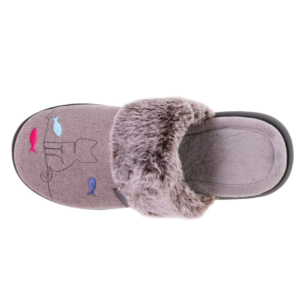 Chaussons Mules gris, ISOTONER