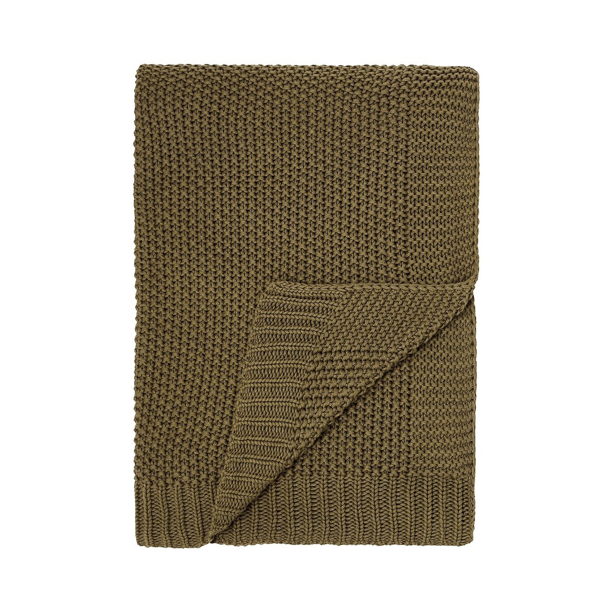 Plaid coton DANAE bronze, HABITAT