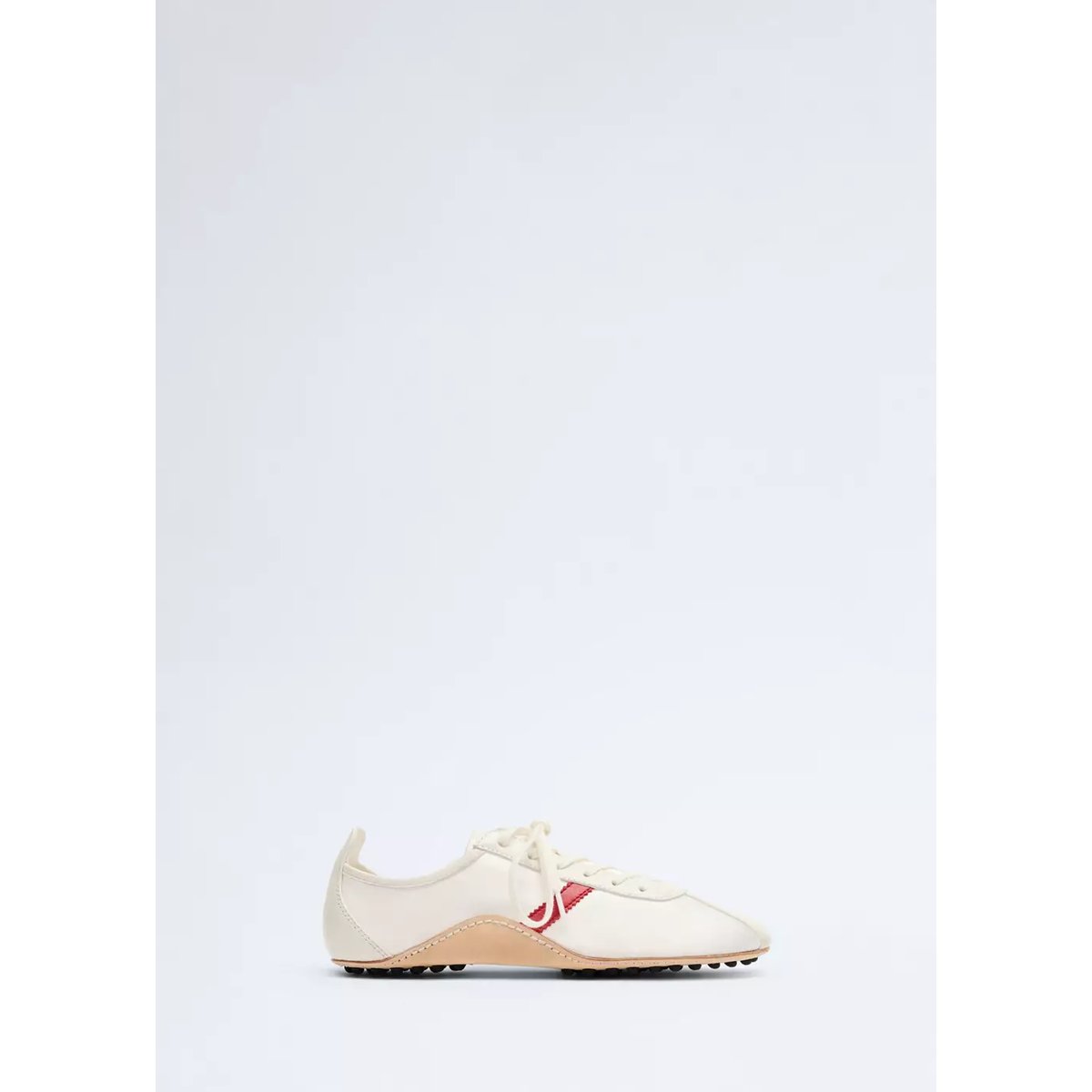 Chaussures wrap blanc, MANGO