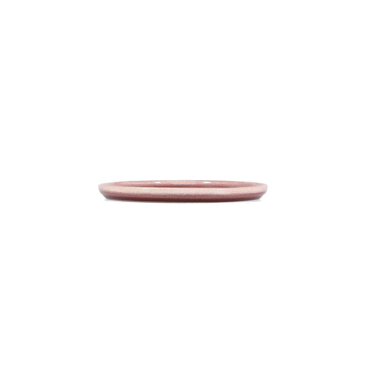 Lot de 4 assiette à desserts DUNA rouge, ONA