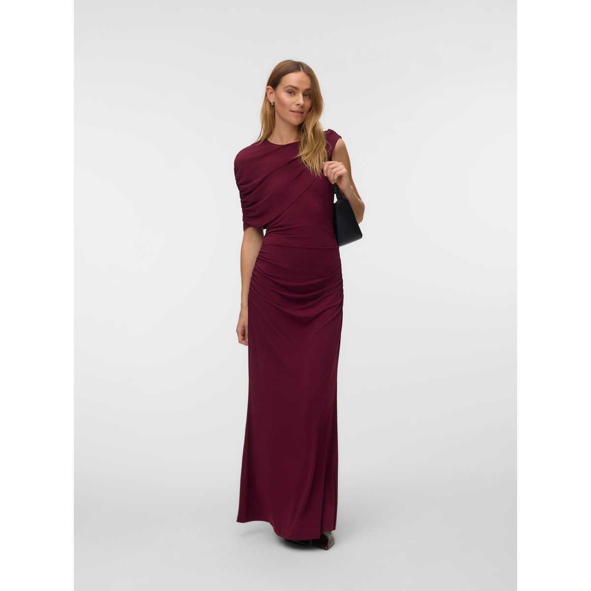 Robe windsor wine, VERO MODA