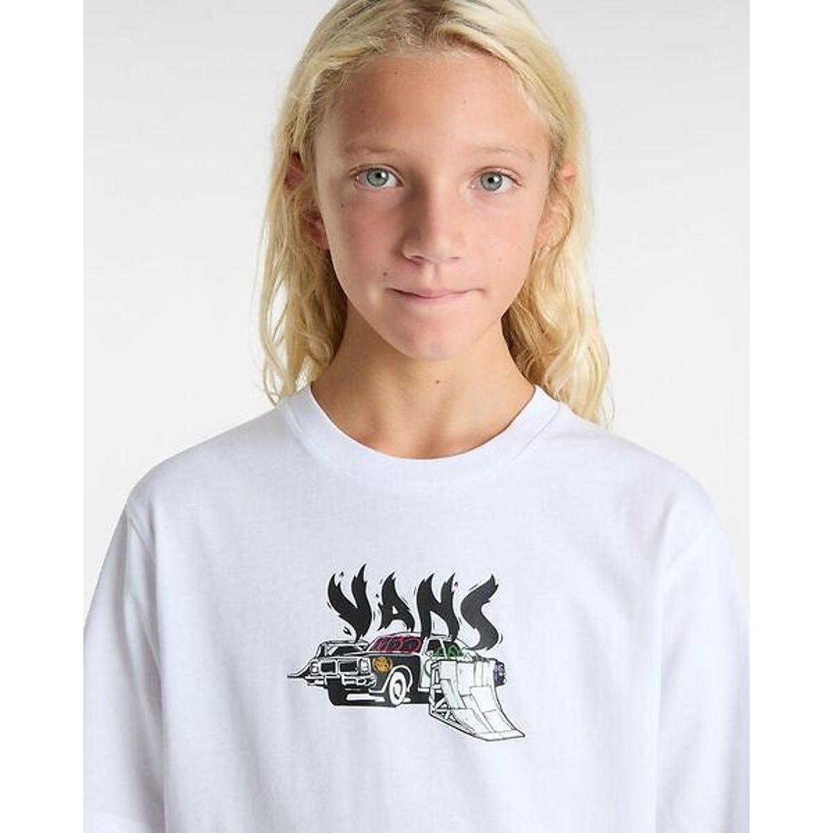 T-shirt a maniche corte bianco, VANS