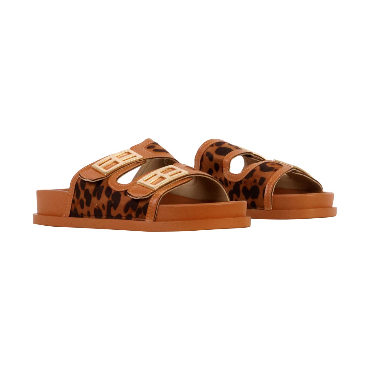 Sandales à Enfiler leopard, ENZA NUCCI